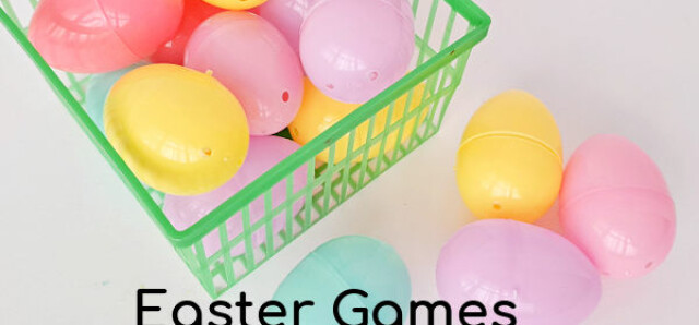 Fun and easy Easter games with plastic eggs for preschoolers