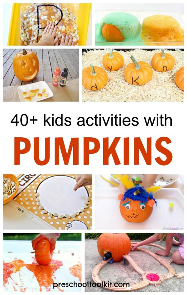 Pumpkin activities to do with kids of all ages