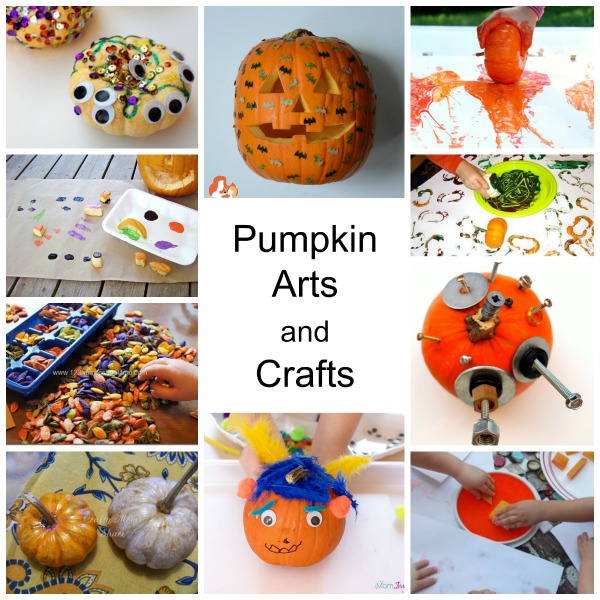 Pumpkin arts and crafts activities for kids